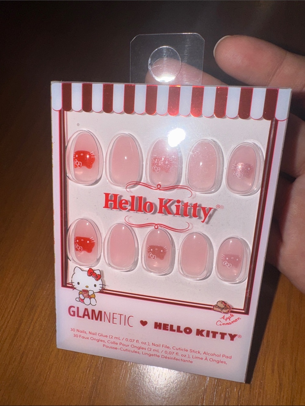 Glamnetic Hello Kitty Pink Press-On Nail Set